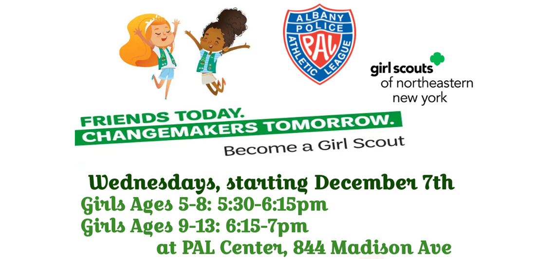 PAL Girl Scouts Program: Click on the photo above for more info.